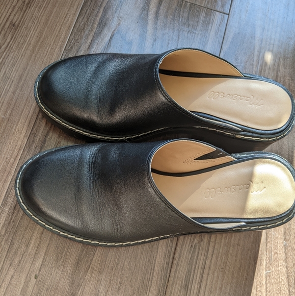 RARE find! Madewell - Chelsea Ridgefield Lug Sole Slip-On Mule | Size 7 | Black - Picture 12 of 14